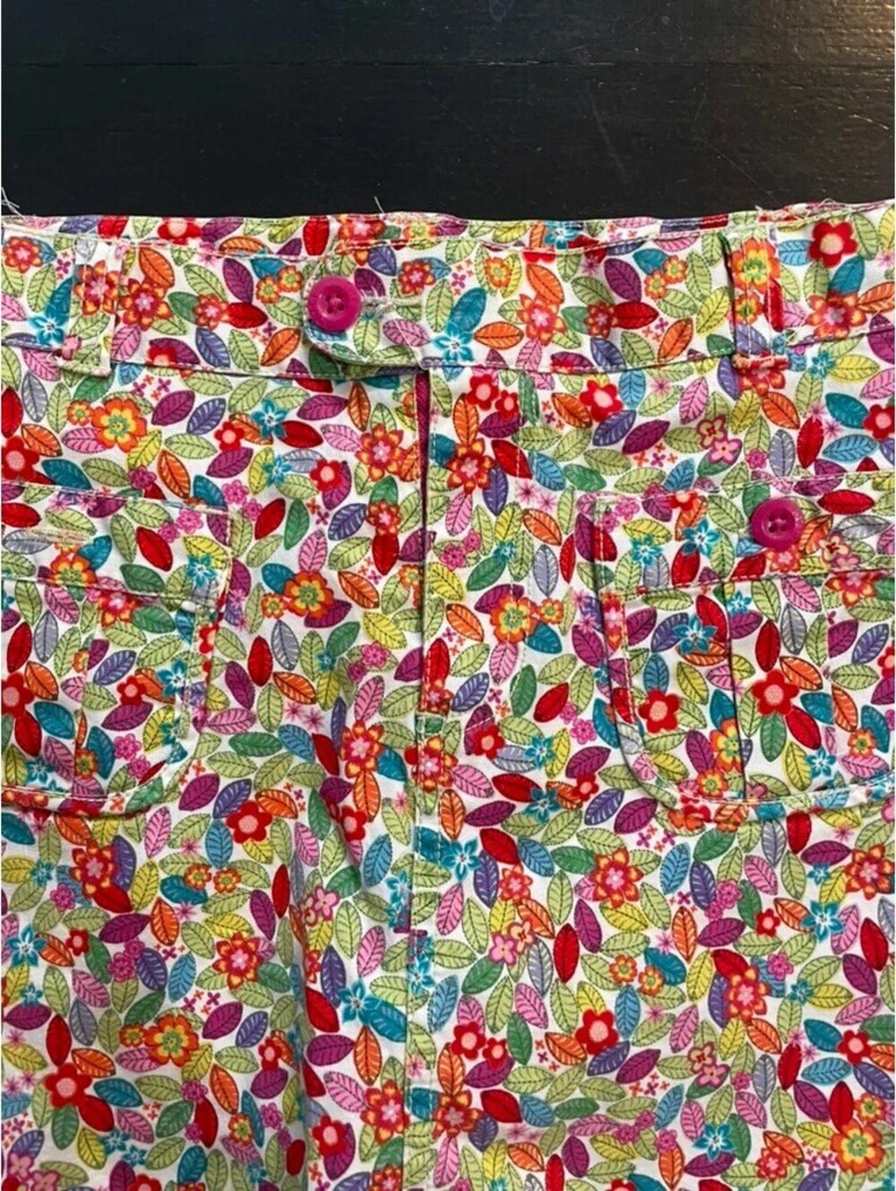 The Children's Place Girls' Floral Stretch Skirt Size 12 (XS)